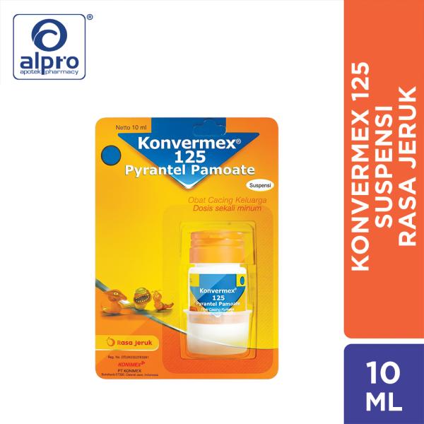 Konvermex 125Mg Suspensi 10Ml